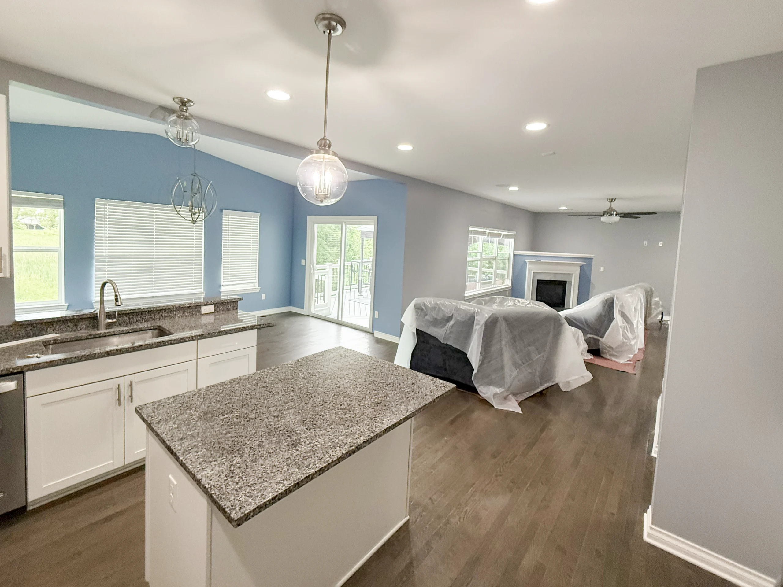 Residential kitchen interior
